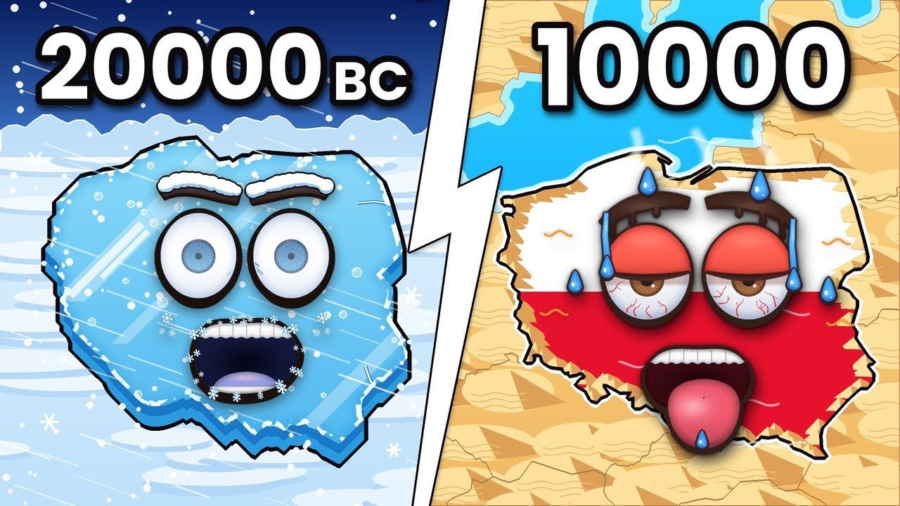 Evolution of Poland 20000 BC - 10000 (Map Animation)