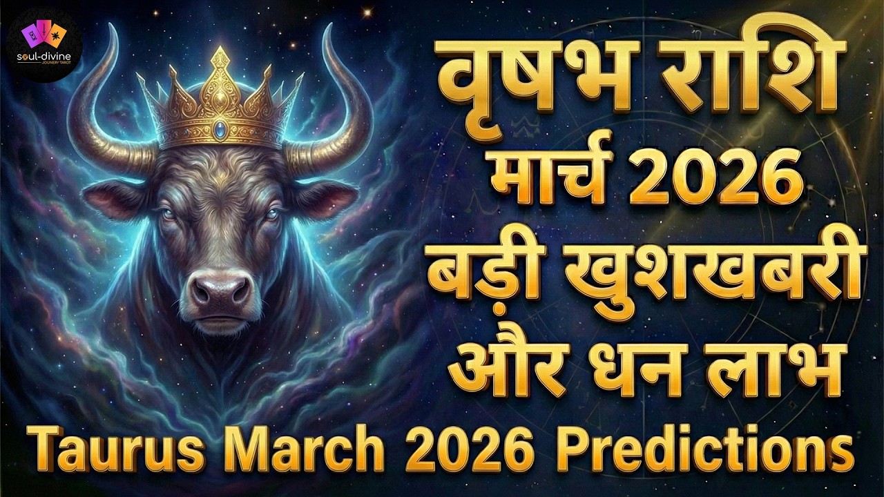 Taurus March 2026 Tarot Hindi | Vrishabha Rashi March 2026 Tarot Reading