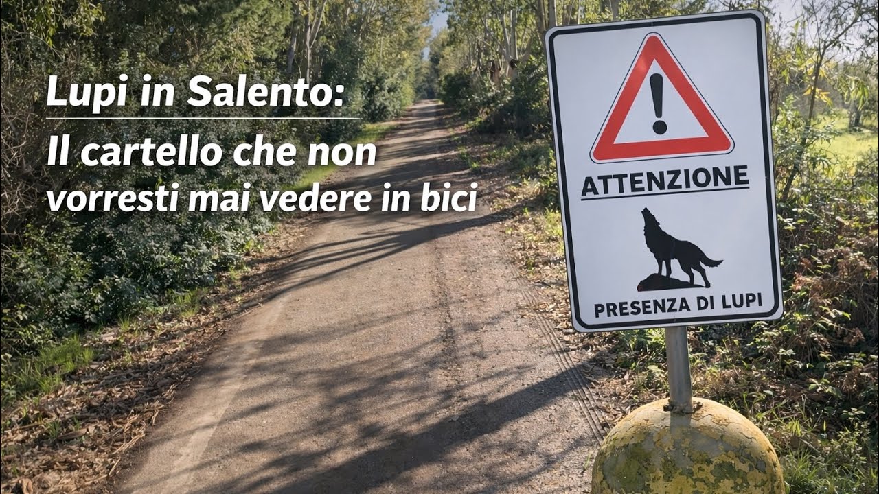 Attenzione!!! Presenza di Lupi - Oasi WWF Le Cesine