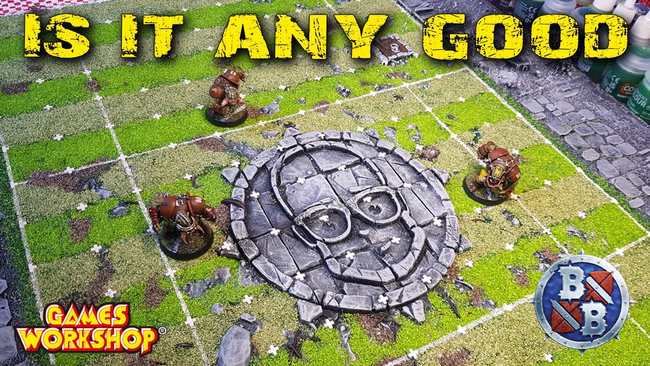 Making a Fantasy Stadium Pitch for Blood Bowl 7's