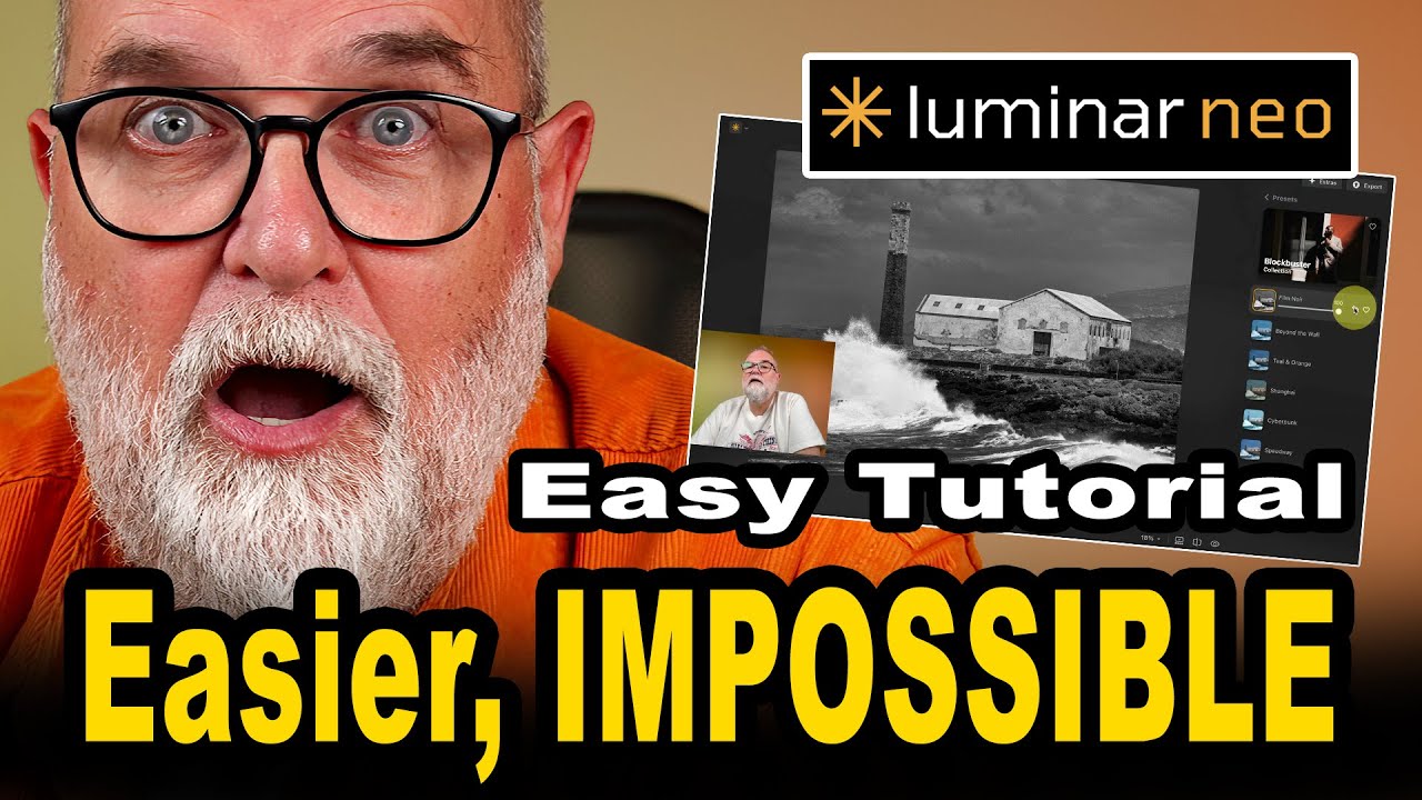 Luminar Neo, how I use it Color, Black & White, Presets - IN ENGLISH