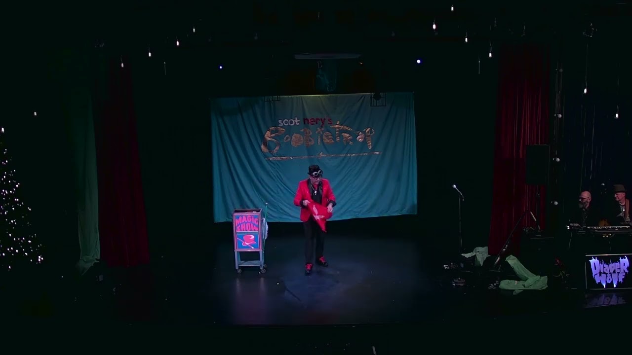 Stoil - The Magician perform at the Boobie Trap Variety Show !