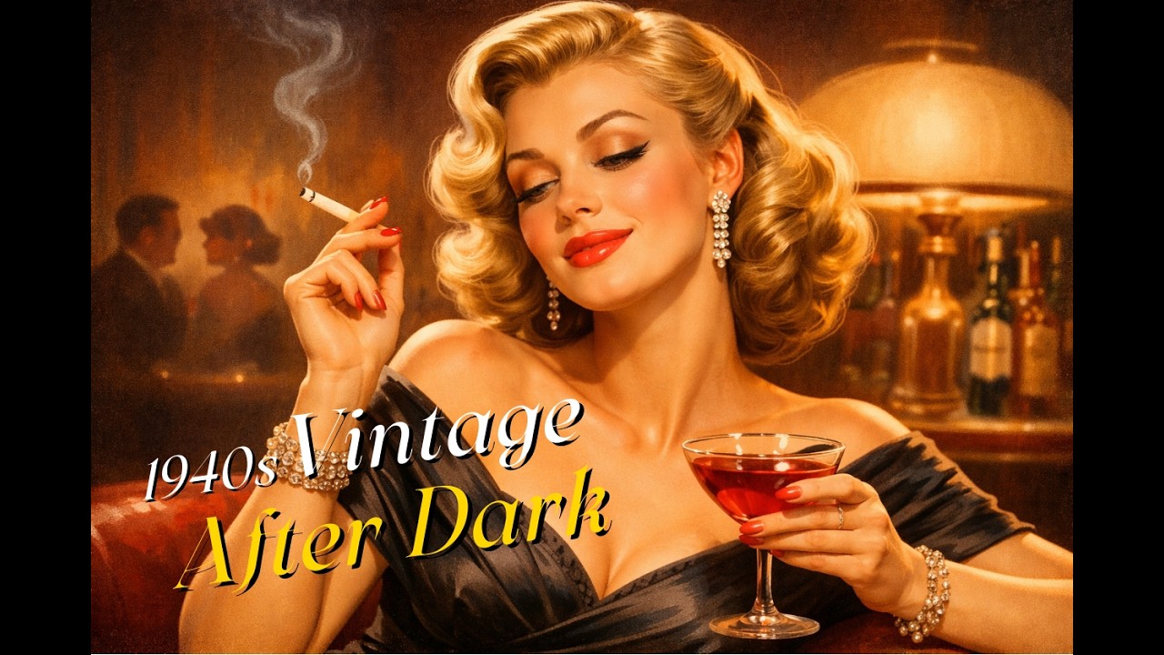 1940s Vintage Jazz Vocals — After Dark (8 Tracks, 30 Min) | Noir Lounge & Slow Swing