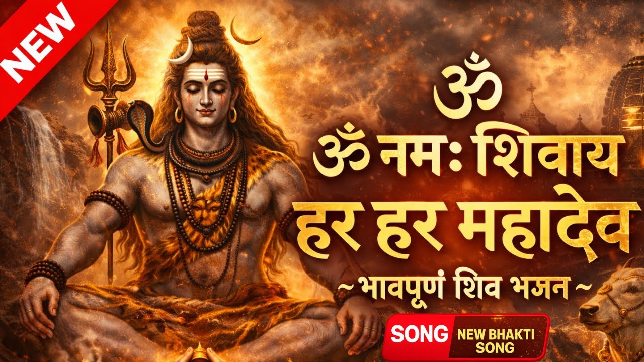 ॐ नमः शिवाय | हर हर महादेव🕉️ | भावपूर्ण शिव भजन | Original Bhakti Song #bhakti #shivbhajan #viral