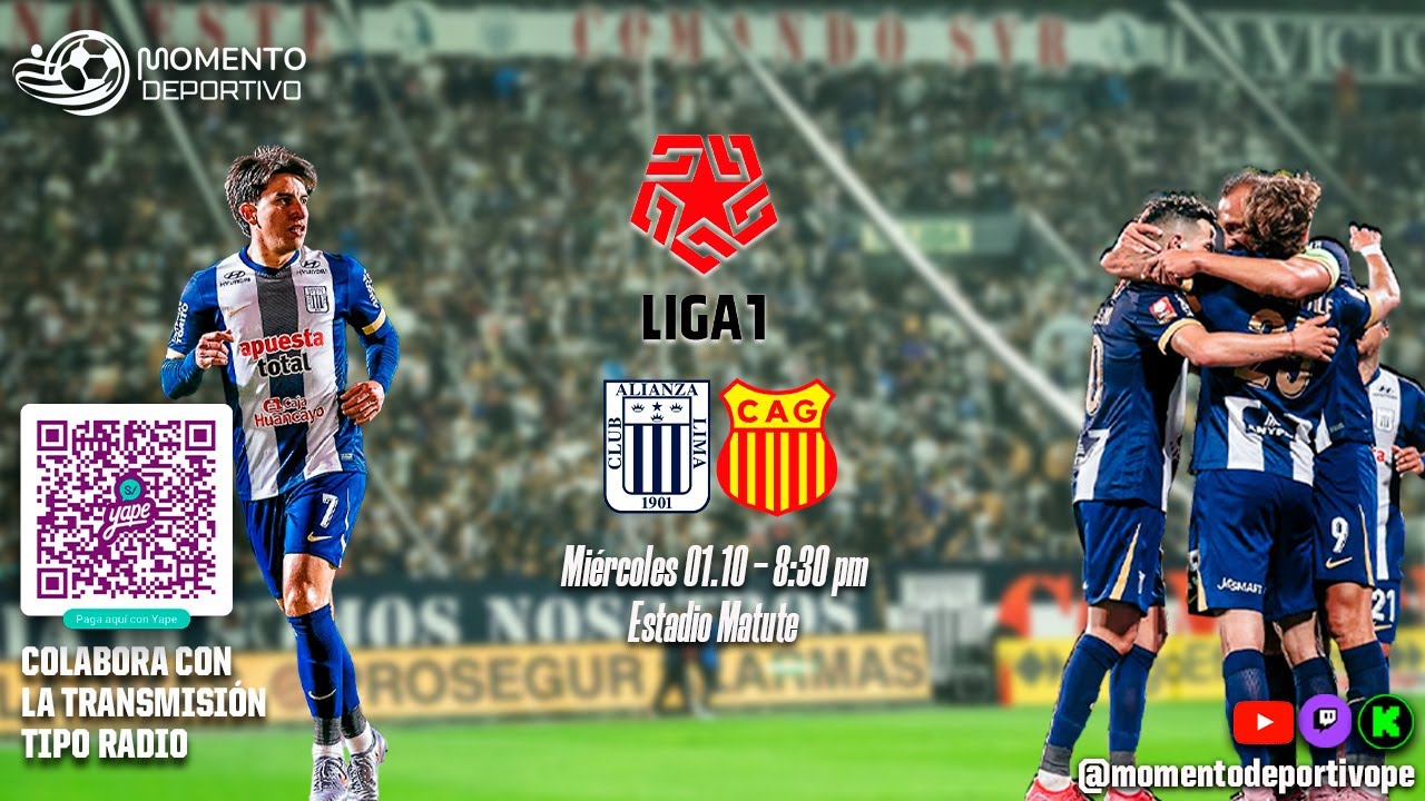 ALIANZA LIMA VS ATLÉTICO GRAU I MOMENTO DEPORTIVO ⚽️🥅