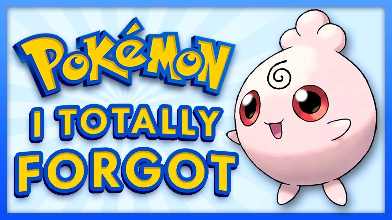 Pokemon I Totally Forgot About