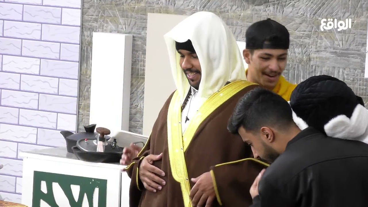 طبخ القرص علي الجعيدي بدور الشايب مع عياله سلمان و الشمري #البزنس22