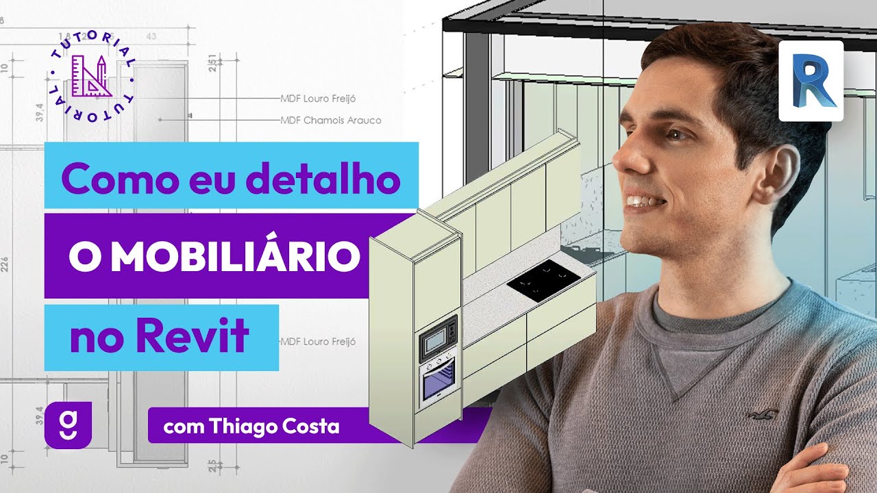 RÁPIDO E FÁCIL: A MELHOR FORMA DE DETALHAR MOBILIÁRIOS NO REVIT!