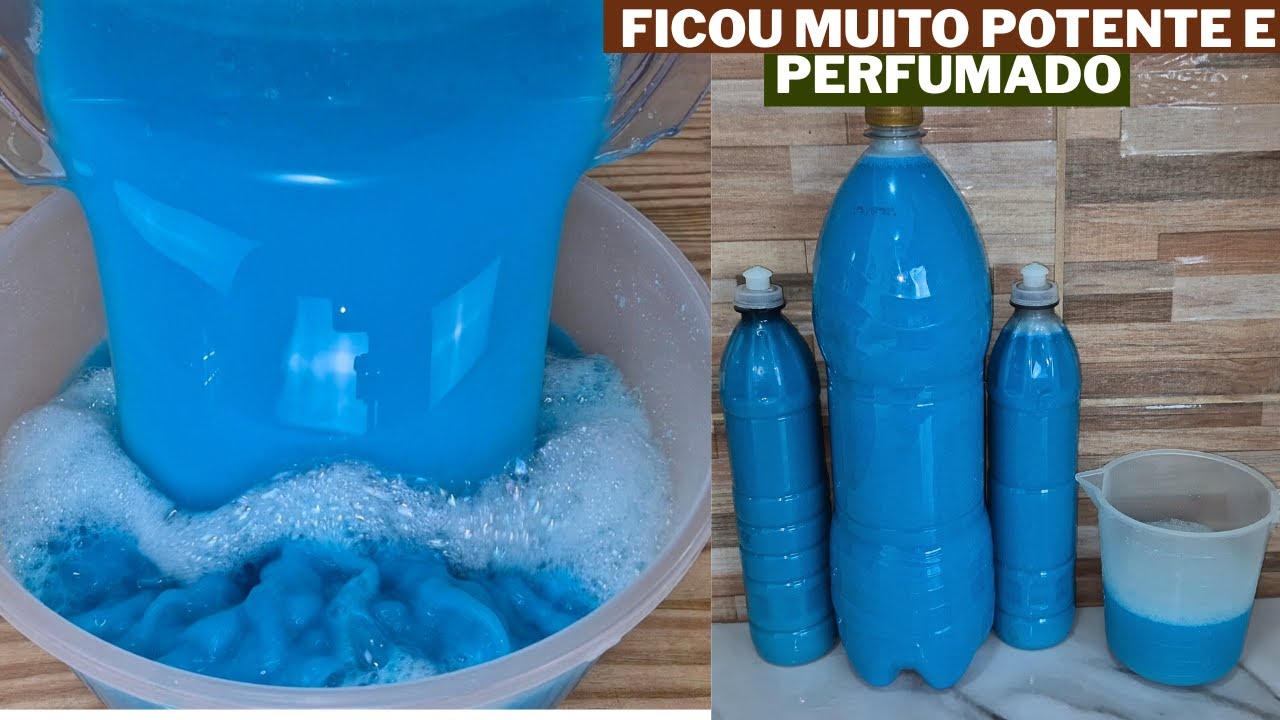 Transformei ingredientes Simples em um Sabão Perfumado Potente para Limpeza Pesada