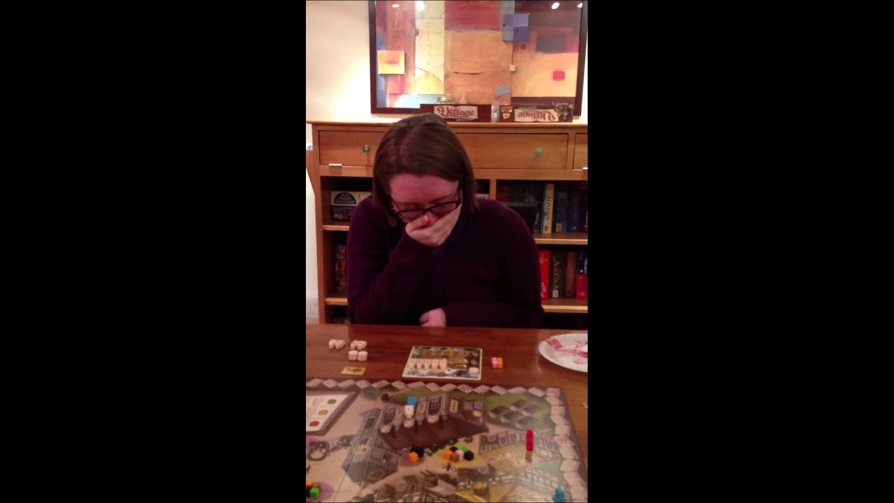 Marriage Proposal During the Board Game Village