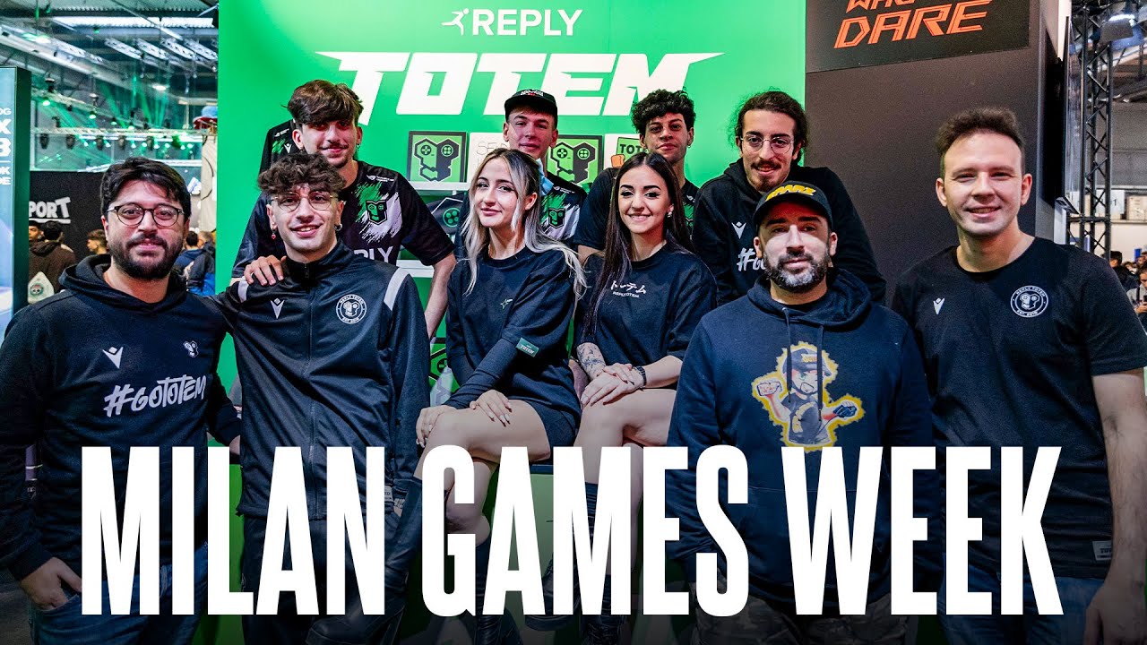 MILAN GAMES WEEK 2023 con REPLY TOTEM 💚