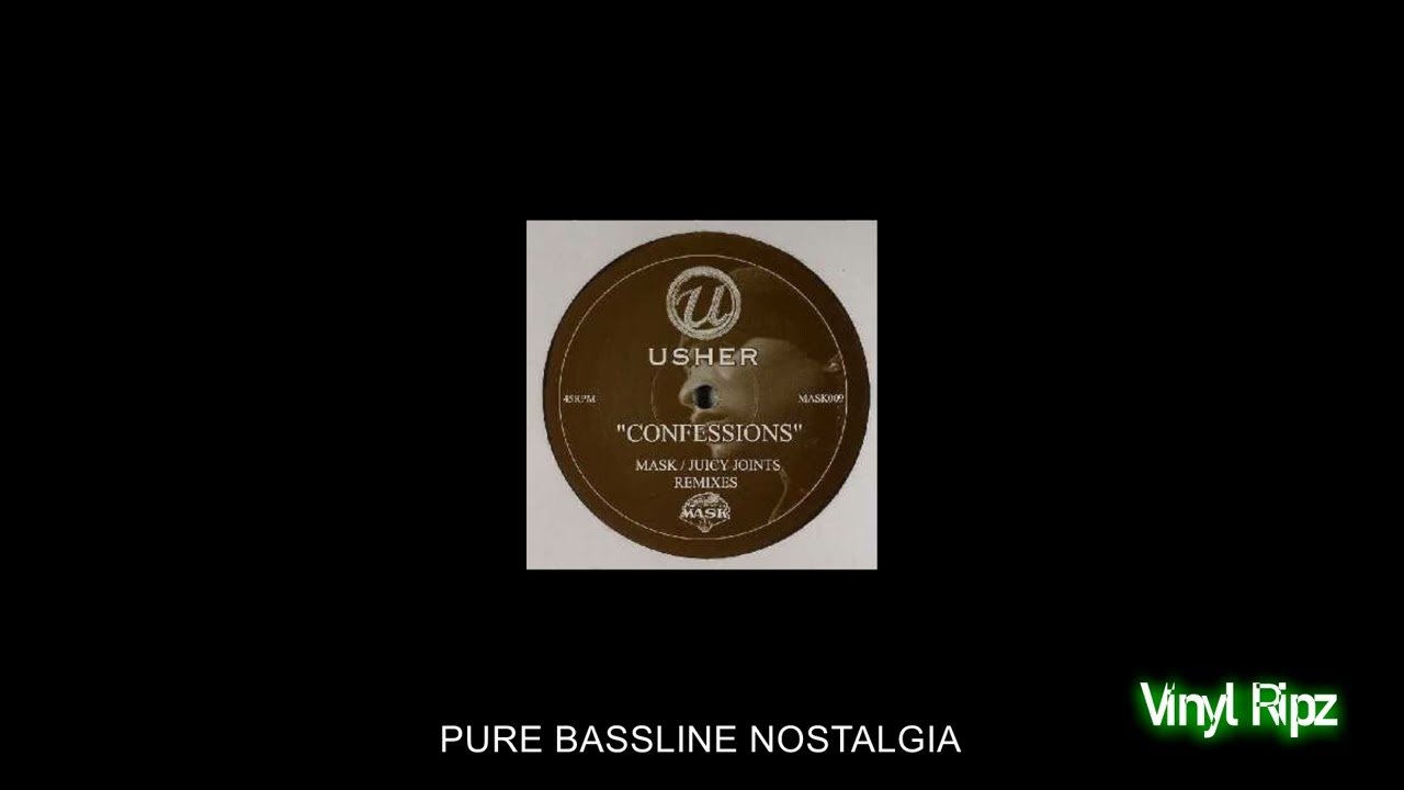 USHER - CONFESSIONS ( JUICY JOINTS REMIX ) NICHE / BASSLINE / SPEED GARAGE CLASSIC / VINYL RIP