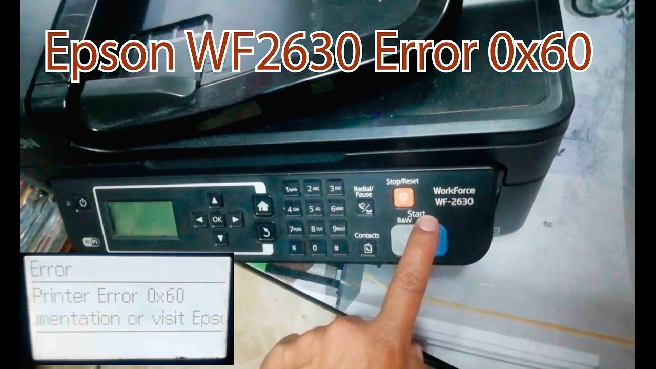 🤛Epson WF2630 Error 0x60, fusible F1 abierto