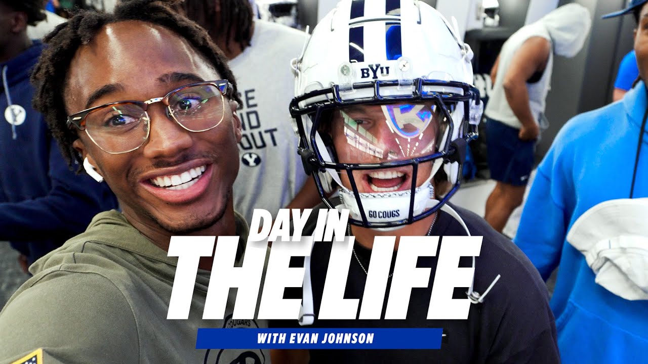 DITL with Evan Johnson || BYU FOOTBALL