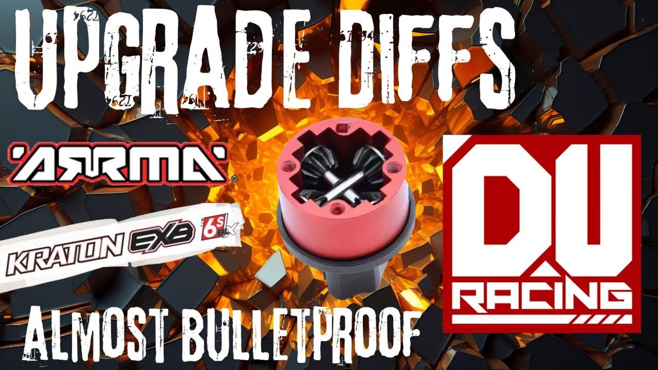 Enfin des diffs vraiment EXB pour le Kraton 6s V6?! #arrma #kratonexb #bash #rc #rccar #4x4 #hobby 