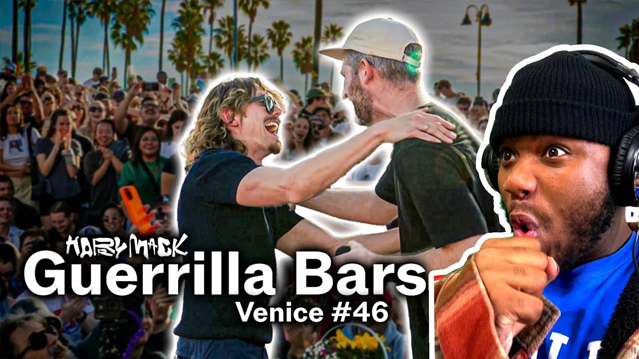 Harry Mack Guerrilla Bars 46 | A Chance Encounter with Marc Rebillet | Reaction