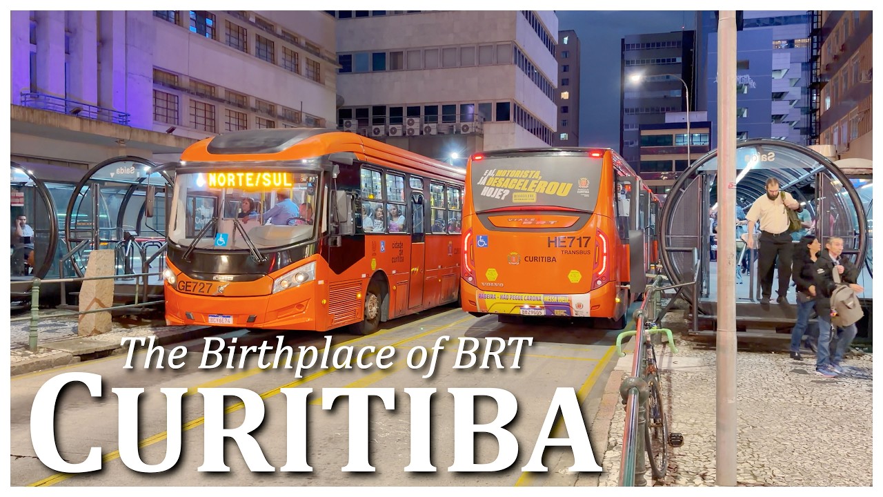 Как Куритиба создала систему скоростного автобусного транспорта (BRT)
