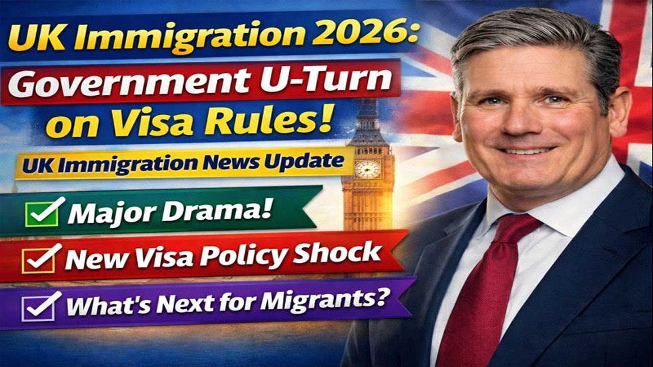 UK Immigration 2026 🚨 Government SHOCK U-Turn on Visa Rules! | Latest UK Update