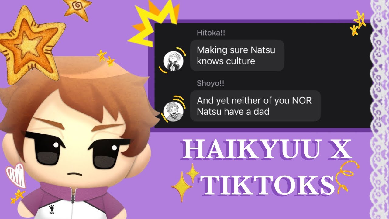 System Exposes TikToks // Haikyuu Texts // Part 2!!!
