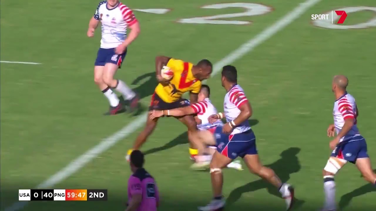 2017 Rugby League World Cup: PNG v USA