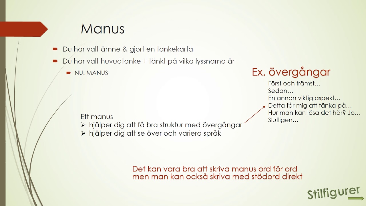 Muntlig presentation
