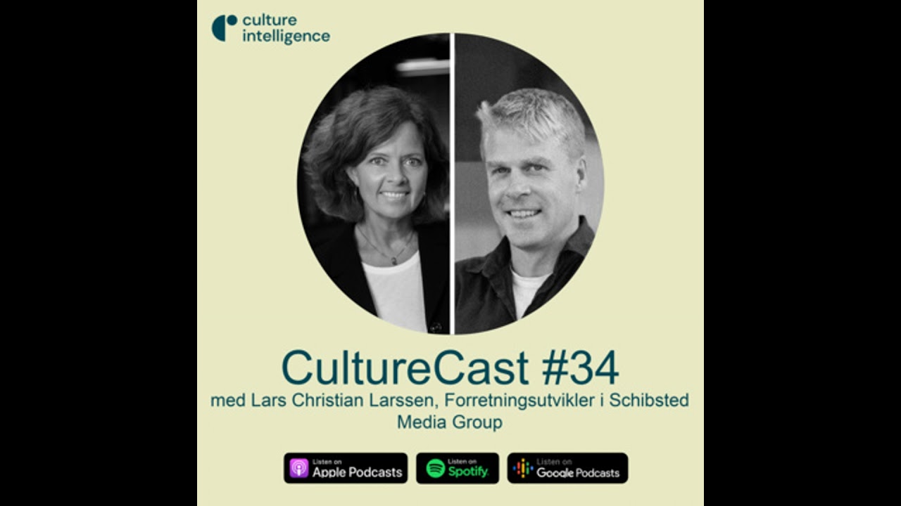 CultureCast #34 Teamutvikling som doblet resultatet I Lars Christian Larssen, Forretningsutvikler...