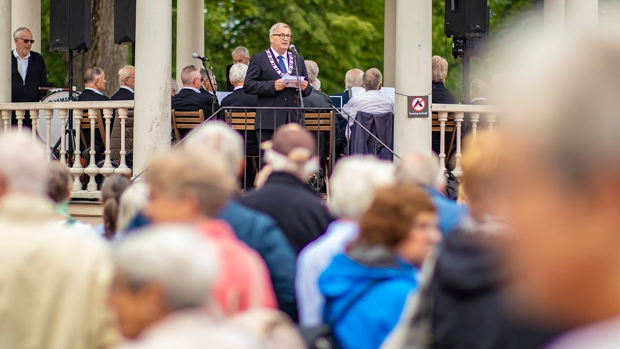 Historisk bybursdag i Drammen