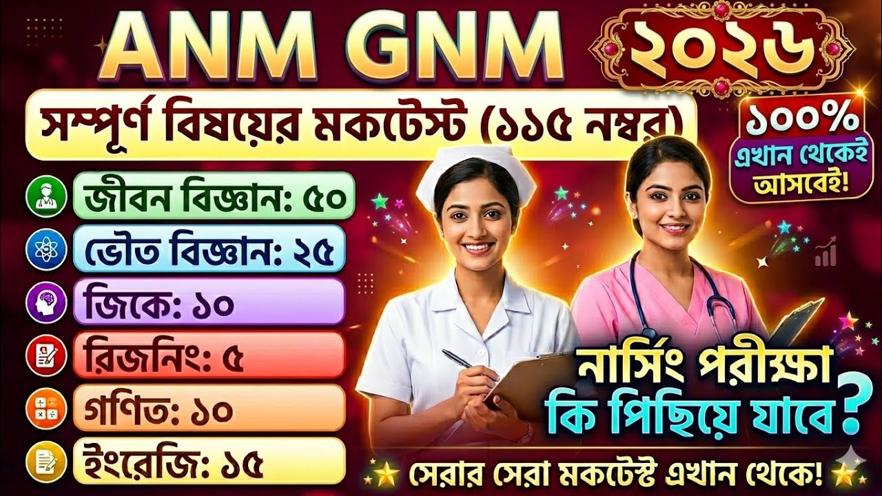 anm gnm 2026 suggestion | anm gnm 2026 suggestion | anm gnm 2026 preparation | anm gnm 2026