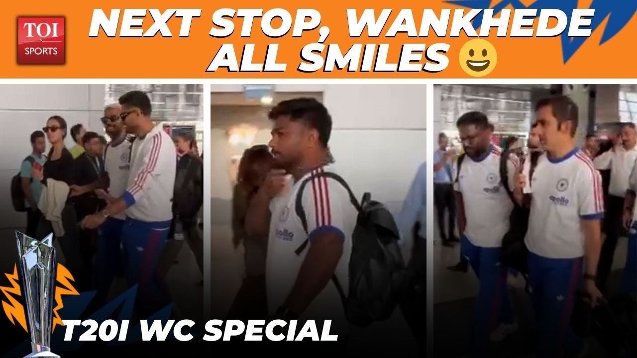 Indian cricket team leaves from Kolkata, fans go mad for Sanju Samson