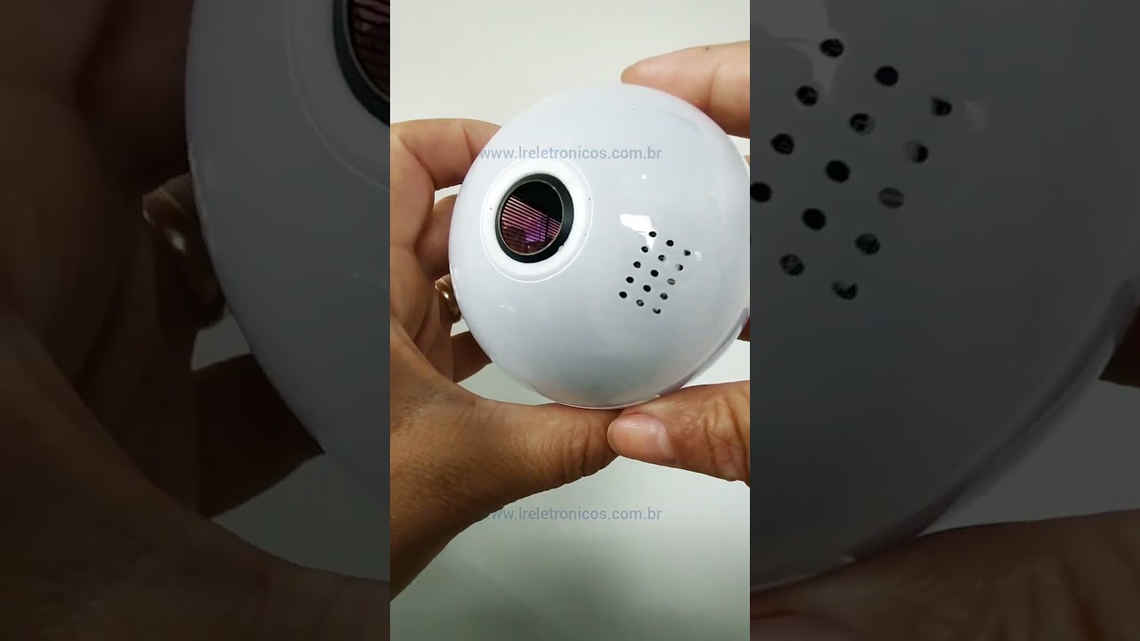 C&acirc;mera L&acirc;mpada Wifi 360&deg;
