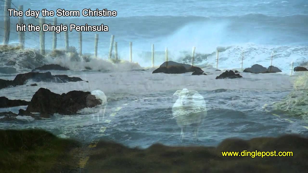 The day the Storm 'Christine' hit the Dingle Peninsula