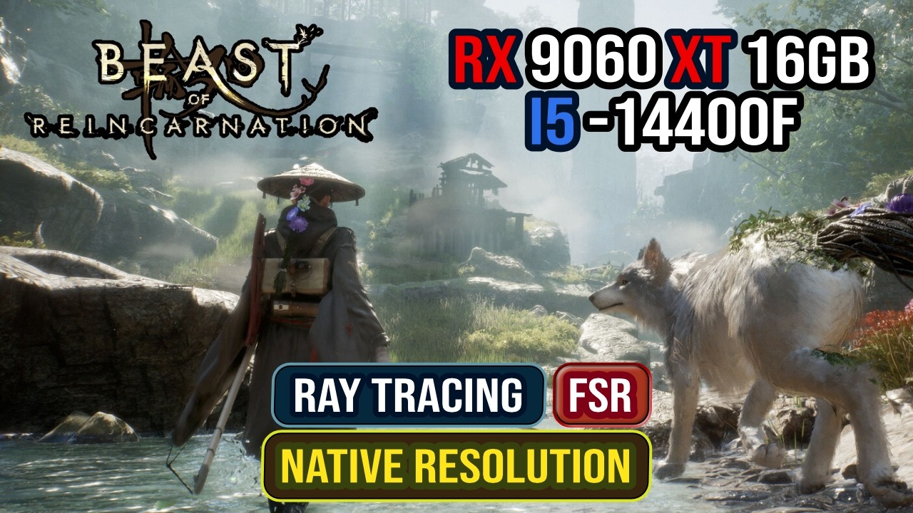 Beast of Reincarnation RX 9060 XT 16GB - 1080p | 1440p | 4K