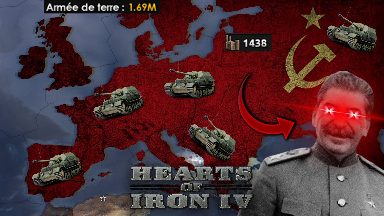 DOMINER le MONDE avec l'UNION SOVIÉTIQUE ! #2 (Hoi4 - URSS Staline)