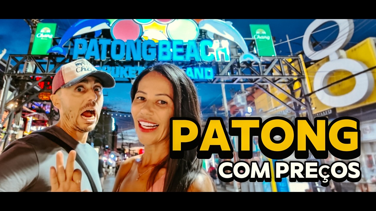 Esse é o LADO REAL de Patong: Preços + Praia + Noite