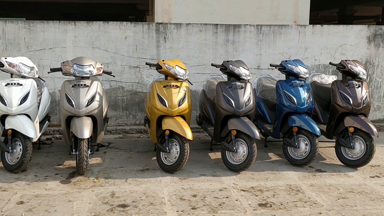 Activa 5G all colors and features walk-around( LED head lights)