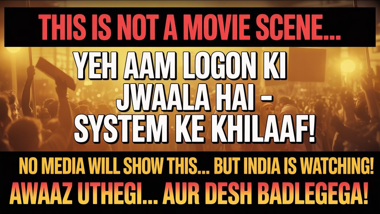 HINDUSTAN BOL UTHA | System Ka Sach | India Protest Rap Anthem 2025  @MusicTimexOfficial