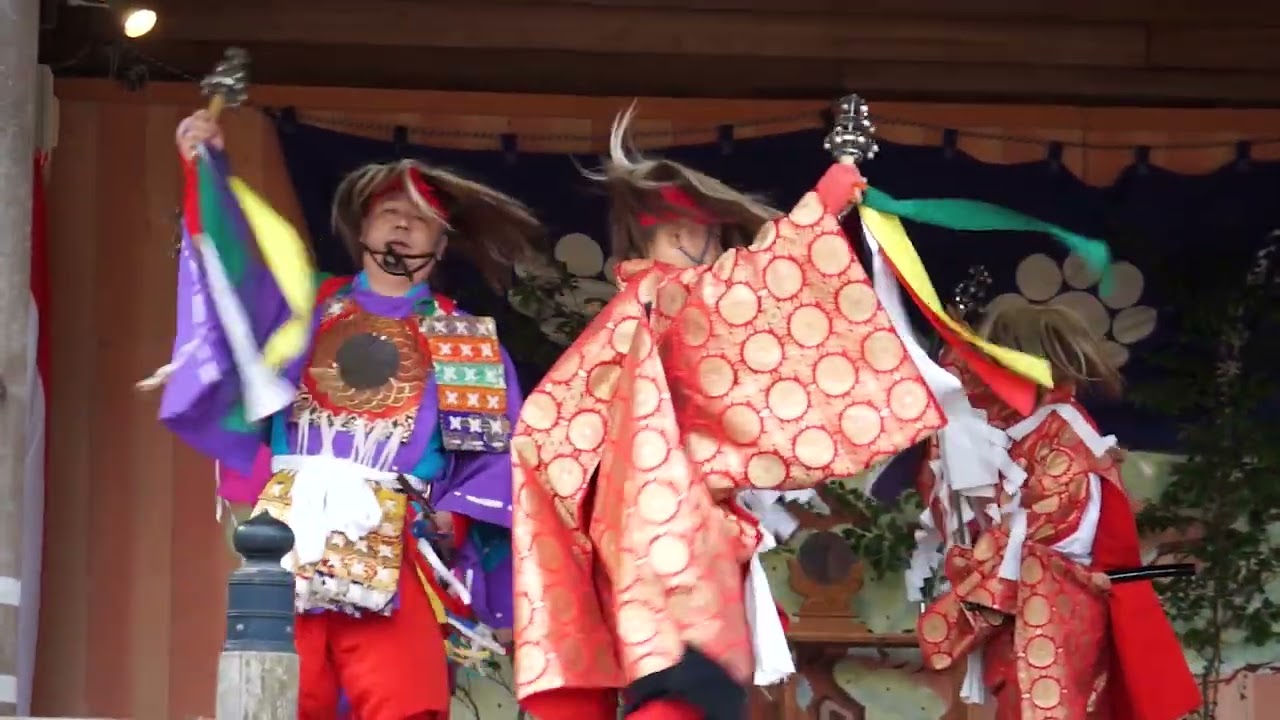 2026新年初舞 奉納神楽【太平楽】二目川神楽保存会（於）大分県護国神社