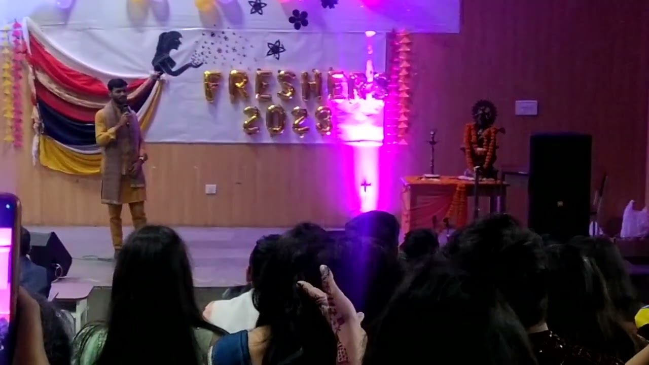 #Vande Maa Bharti #DU#freshers#classmate