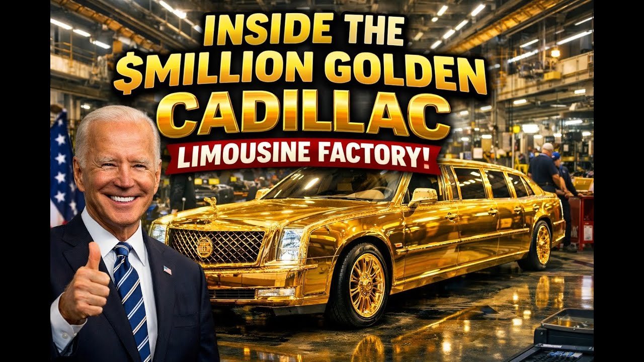 Inside the $Million Golden Cadillac Limousine Factory