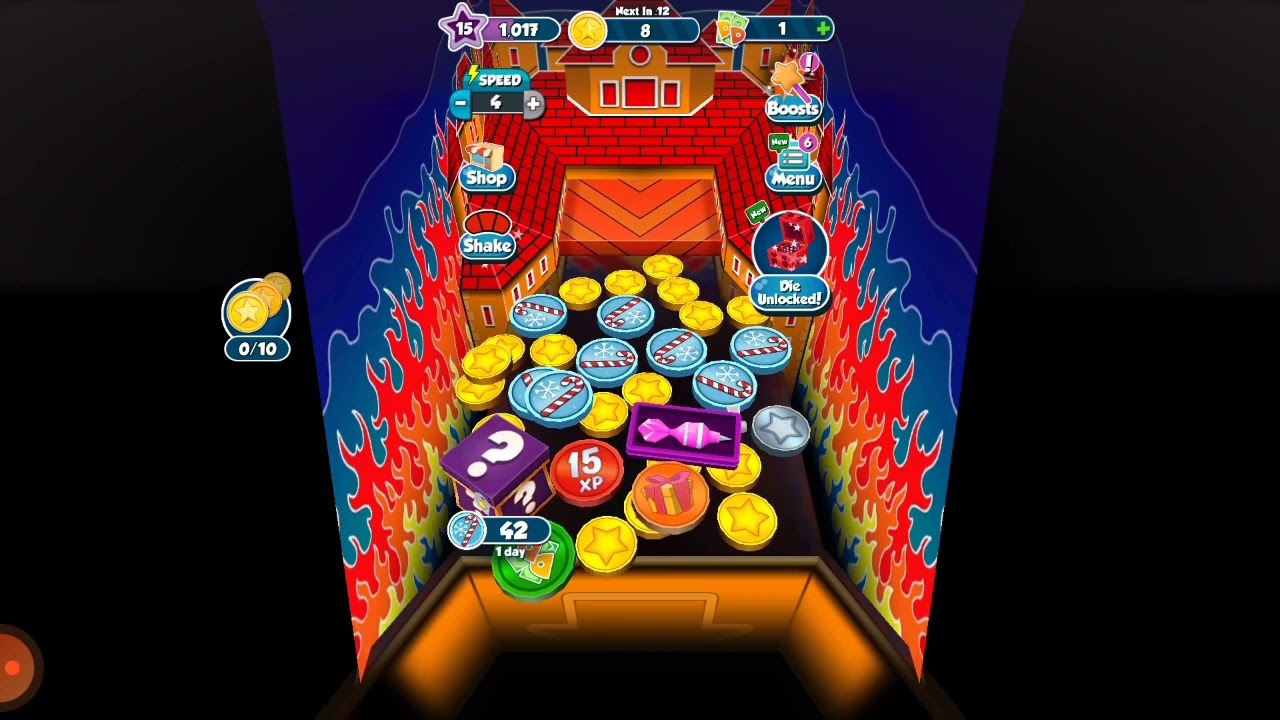 coin dozer level# 16? complete mishion