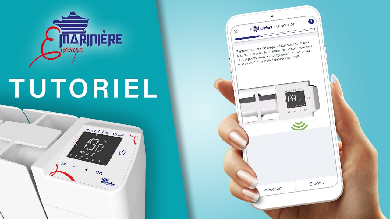 Connecter son radiateur Aviso à Internet avec MyMarinière - Tutoriel radiateurs Marinière Énergie