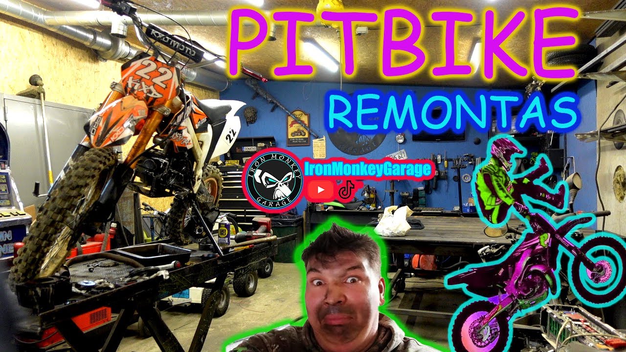 PIT BIKE remontas !!!