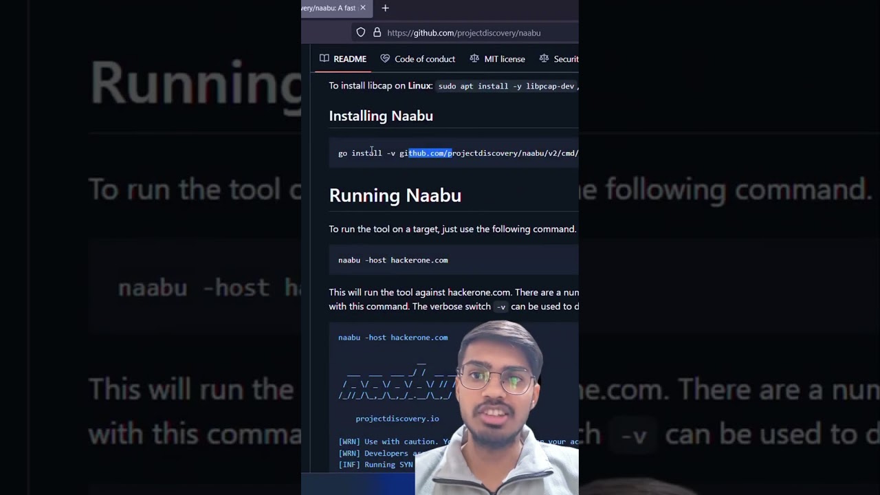 Naabu Tool 🔍 Port Scanning Made Lightning Fast ⚡ | Ethical Hacking Tool You MUST Know! #Naabu