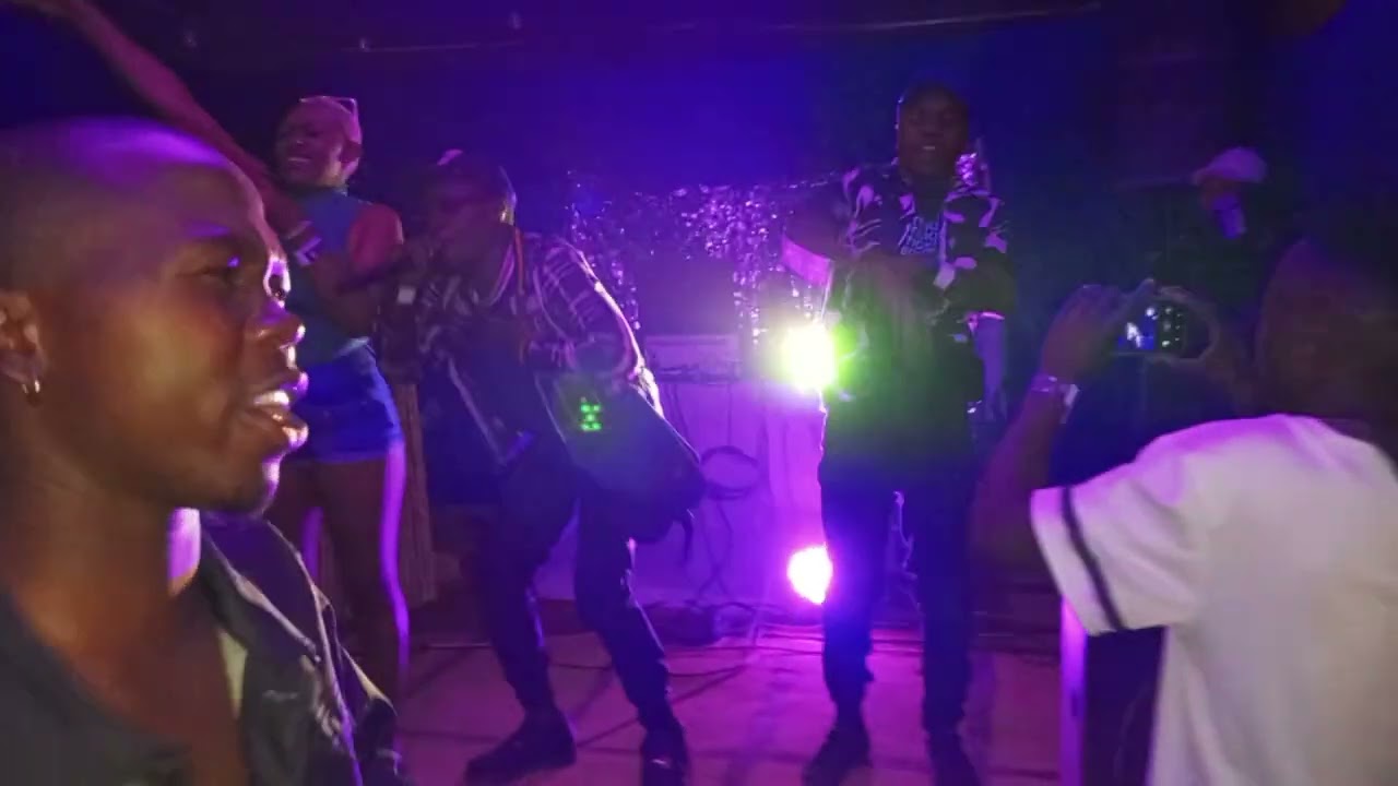 #Tsix Wayne & Energetic performing Ndo neta mp3 at London chisa nyama around Cosmo city@highlight