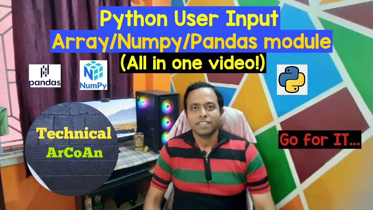 Методы ввода данных в Python | Массивы, NumPy, Pandas | Одно видеорешение #python