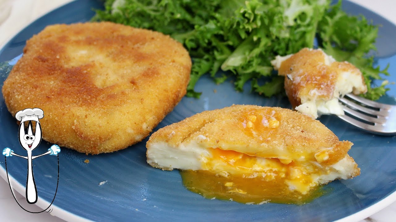 🍳DELICIOSOS y MUY JUGOSOS estos Huevos Encapotados o huevos Villaroy🍳 | Receta fácil