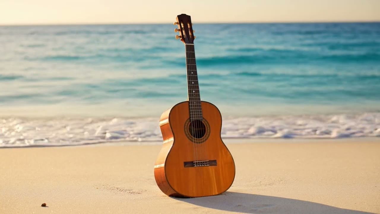 Peaceful Ocean Breeze & Spanish Guitar | Calming Instrumental Flamenco for Reading & Relaxation