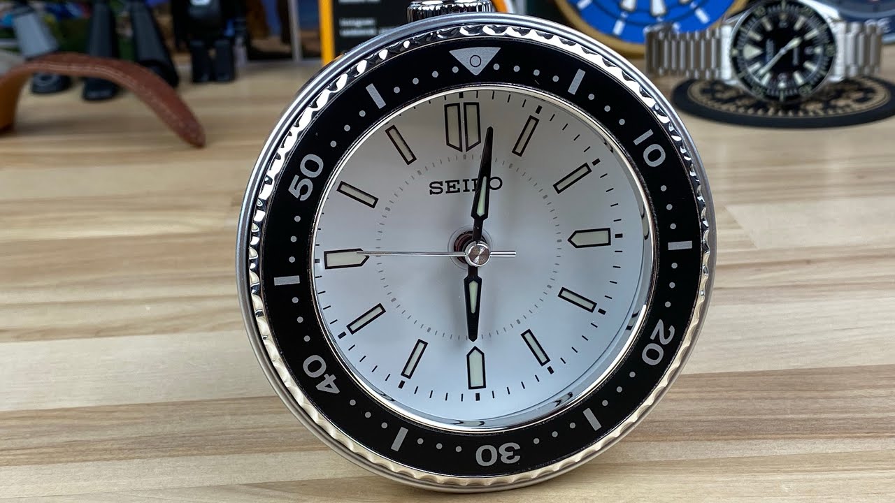 Unboxing Seiko Alarm clock QHE184J
