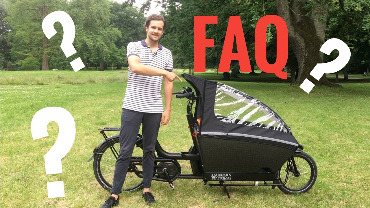 Urban Arrow Family 2019 - Häufig gestellte Fragen zum Lastenrad