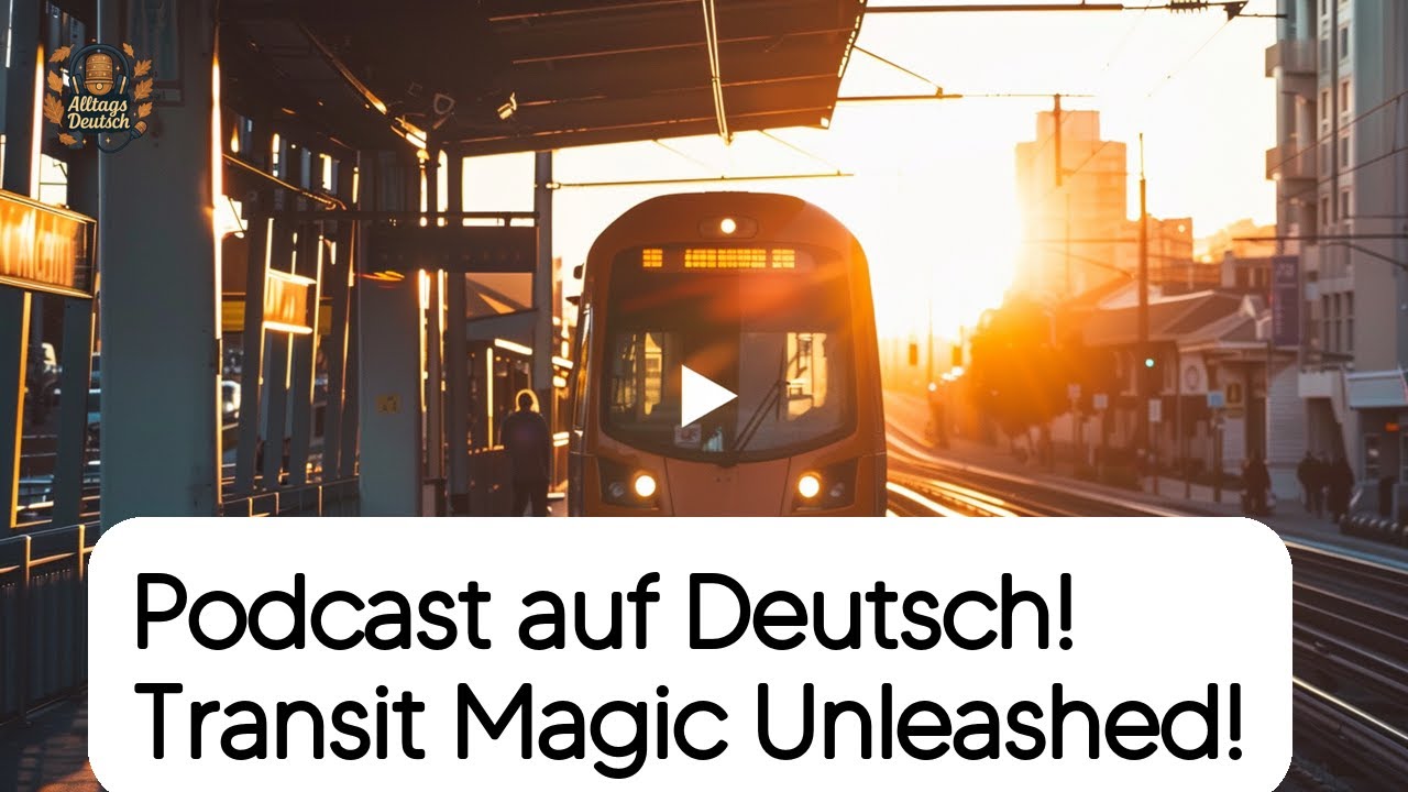 &Ouml;ffentliche Verkehrsmittel in Deutschland | Podcast auf Deutsch | Deutsch B2